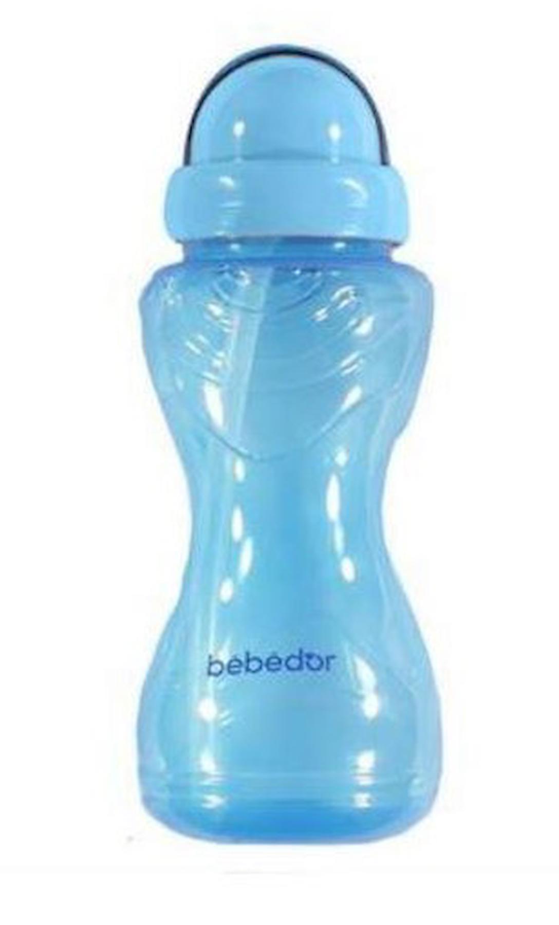 Bebedor 8504 Pipetli Akıtmaz Kulpsuz 6+ Ay 330 ml Alıştırma Bardağı Turuncu