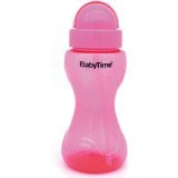 Baby Time 501-02101 Pipetli Akıtmaz Kulpsuz 240 ml Alıştırma Bardağı Pembe