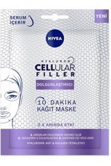 Nivea Hyaluron Cellular Nemlendiricili Soyulabilir Kağıt Yüz Maskesi 28 gr