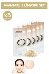 Missha Pirinç Özlü Ve Ölü Hücrelerden Arındırıcı Siyah Nokta Karşıtı Leke Giderici Sıkılaştırıcı Jel Paket Yüz Peelingi 5x10 ml