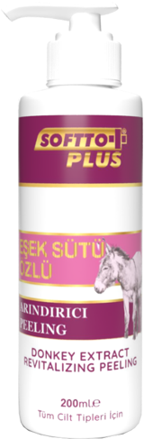 Softto Plus Eşek Sütü Özlü Leke Giderici Sıkılaştırıcı Krem Stick Yüz Peelingi 200 ml