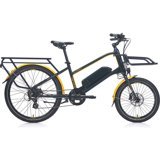 Carraro E-Elorry 250 W 7 Vites Elektrikli Şehir / Tur Bisiklet Siyah Turuncu
