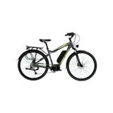 Bisan E-City 250 W 185 Km Menzil 9 Vites Elektrikli Şehir / Tur Bisiklet Gri Yeşil