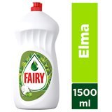 Fairy Temiz ve Ferah Elma Kokulu Sıvı El Bulaşık Deterjanı 1.5 lt