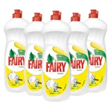 Fairy Orijinal Limon Kokulu Sıvı El Bulaşık Deterjanı 5x650 ml
