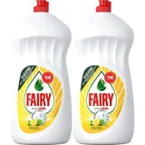 Fairy Ultra Hızlı Limon Kokulu Sıvı El Bulaşık Deterjanı 2x1.5 lt