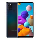 Samsung Galaxy A21S 64 GB Hafıza 4 GB Ram 6.5 inç 48 MP PLS Çift Hatlı 5000 mAh Android Yenilenmiş Cep Telefonu Siyah