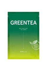 Barulab The Clean Vegan Green Tea Nemlendiricili Kağıt Yüz Maskesi 23 gr