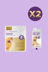 Skin Republic Gold Hydrogel Jel Yüz Maskesi 2 Adet