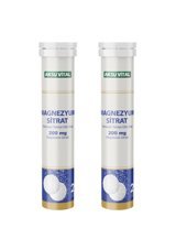 Aksu Vital Magnezyum Sitrat Yetişkin Mineral 2x20 Adet