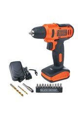 Black&Decker LD12SP 12 V 1.5 Ah Kömürsüz Darbeli Akülü Vidalama Makinesi