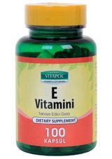Vitapol E Vitamini Yetişkin 100 Adet