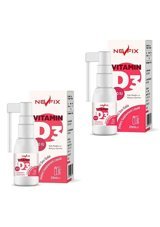 Nevfix Vitamin D3 Yetişkin 2x20 ml