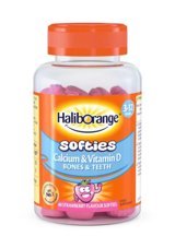 Haliborange Softies Kalsiyum D Vitamini Çilekli Çocuk Vitamin 60 Adet