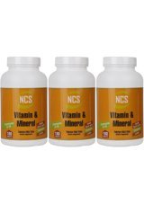 Ncs Vitamin Mineral Yetişkin Mineral 3x180 Adet