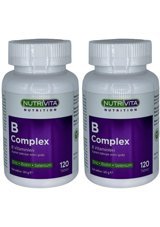 Nutrivita Nutrition B Complex Yetişkin 2x120 Adet