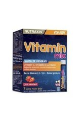 Nutraxin Vitamin Mix Çilek Çocuk Vitamin 7 Adet