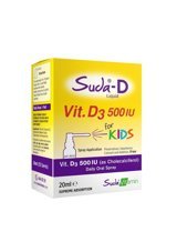 Suda Vitamin D3 Çocuk Vitamin 20 ml