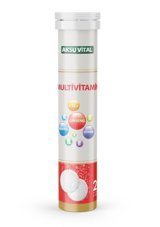 Aksu Vital Multivitamin Portakallı Yetişkin 20 Adet