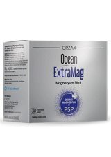 Orzax Extramag Magnezyum Sitrat + P5P Yetişkin Mineral 30 Adet