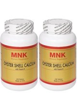 Mnk Oyster Shell Calcium Yetişkin 2x120 Adet