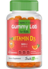 Suda vitamin Gummy Mandalina Çocuk Vitamin 60 Adet