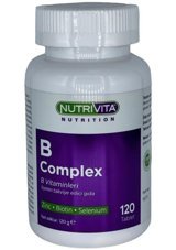 Nutrivita Nutrition B Complex Yetişkin 120 Adet