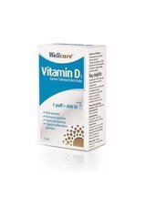 Wellcare Vitamin D3 400 Iu Çocuk Vitamin 5 ml