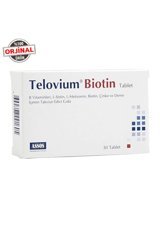Assos Telovium Biotin Yetişkin Mineral 30 Adet