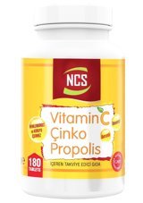 Ncs Vitamin C Çinko Propolis Propolis Yetişkin 180 Adet