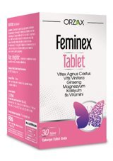 Orzax Feminex Yetişkin Mineral 30 Adet