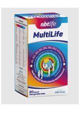 Nbt İlaç Multilife Yetişkin Mineral 60 Adet