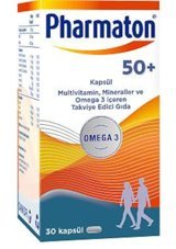 Pharmaton 50 Plus Yetişkin Mineral 30 Adet
