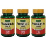 Vitapol Vitamin D3 K2 Yetişkin 3x100 Adet