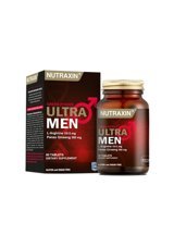 Nutraxin Ultra Men Demir Dikeni Kereviz Ginseng Zencefil Karanfil Tarçın Sahil Çamı Kabugu Yetişkin Mineral 60 Adet