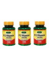 Vitapol Vitamin B12 Yetişkin 3x100 Adet