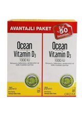Orzax Vitamin D3 1000 Iu Yetişkin 2x20 ml