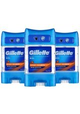 Gillette Triumph Pudrasız Ter Önleyici Antiperspirant Stick Erkek 3x70 ml