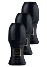 Avon Little Black Dress Pudralı Ter Önleyici Antiperspirant Roll-On Kadın Deodorant 3x50 ml
