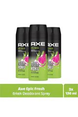 Axe Epic Fresh Pudrasız Ter Önleyici Antiperspirant Sprey Erkek 3x150 ml