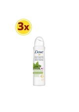 Dove Matcha Pudrasız Ter Önleyici Antiperspirant Sprey Kadın 3x150 ml