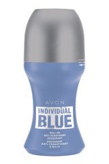 Avon Individual Blue Pudralı Ter Önleyici Antiperspirant Roll-On Erkek Deodorant 50 ml