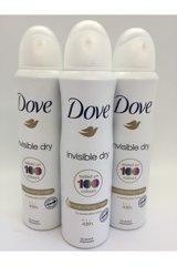 Dove Invisible Dry Pudrasız Ter Önleyici Antiperspirant Sprey Kadın 3x150 ml
