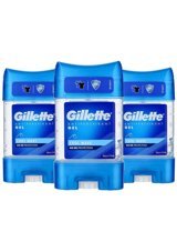 Gillette Cool Wave Pudrasız Ter Önleyici Antiperspirant Stick Erkek 3x70 ml