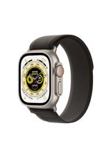 Apple Watch Ultra Apple Uyumlu WatchOS Su Geçirmez 44 mm Elastomer Kordon Kulaklıklı Kare Sim Kartlı Akıllı Saat Siyah