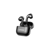 Lenovo LP40 TWS Tek Mikrofonlu Bluetooth 5.0 Silikonsuz Kablosuz Kulak İçi Bluetooth Kulaklık Siyah