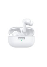Lenovo LP1S TWS Su Geçirmez Tek Mikrofonlu Bluetooth 5.0 Silikonsuz Gürültü Önleyici Kablosuz Kulak İçi Bluetooth Kulaklık Beyaz
