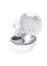 Baseus Encok WM01 2022 TWS Tek Mikrofonlu Bluetooth 5.0 Silikonsuz Kablosuz Kulak İçi Bluetooth Kulaklık Beyaz