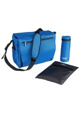 Beautiful Bag Su Geçirmez Düz Bebek Kol Çantası Mavi