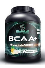Bewolf Nutrition Ananas Kavun Aromalı Şekersiz Glutamin BCAA 620 gr Toz